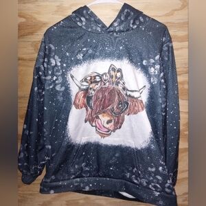 Kids Graphic Sweatshirt - Black